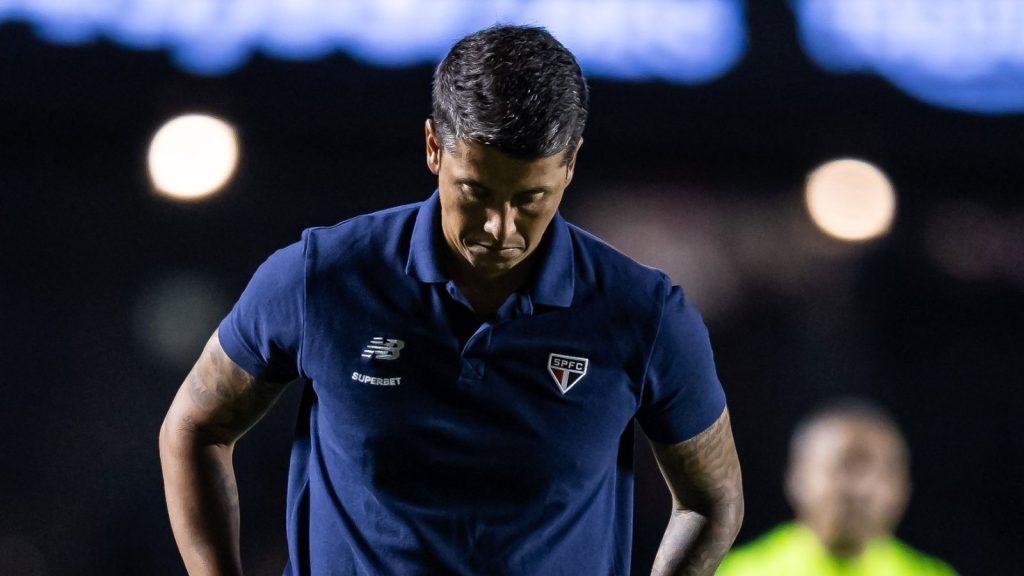 Entrevista de Luciano após jogo contra o Juventude